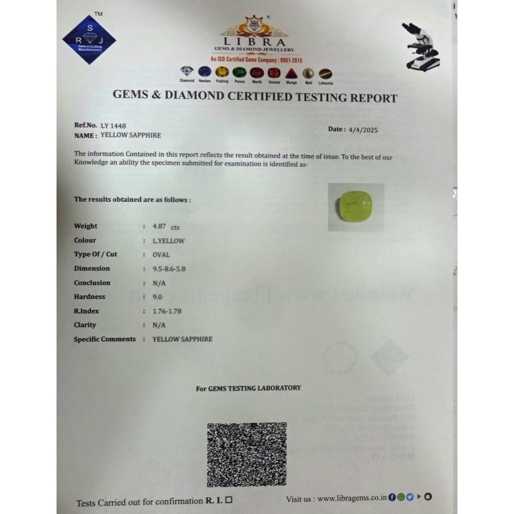 YELLOW SAPPHIRE