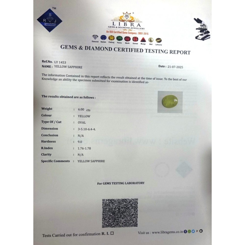 YELLOW SAPPHIRE