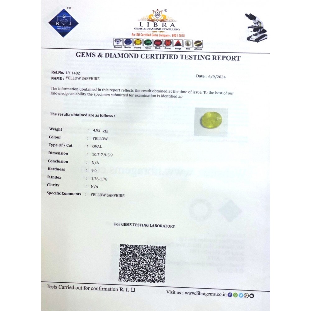 YELLOW SAPPHIRE