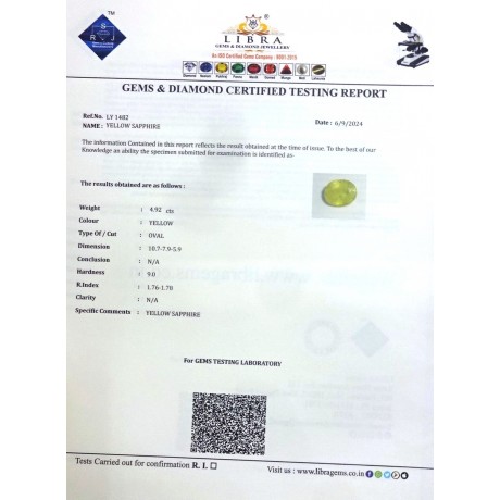 YELLOW SAPPHIRE