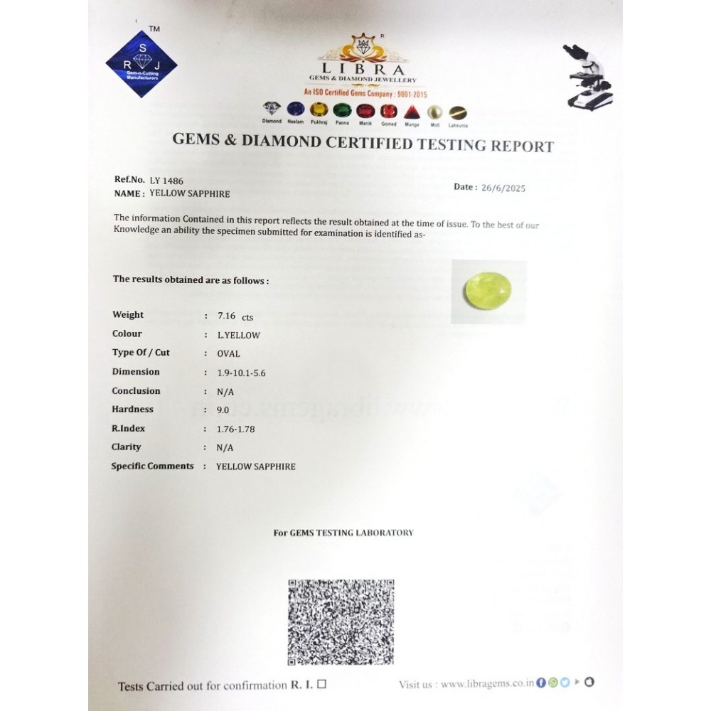 YELLOW SAPPHIRE