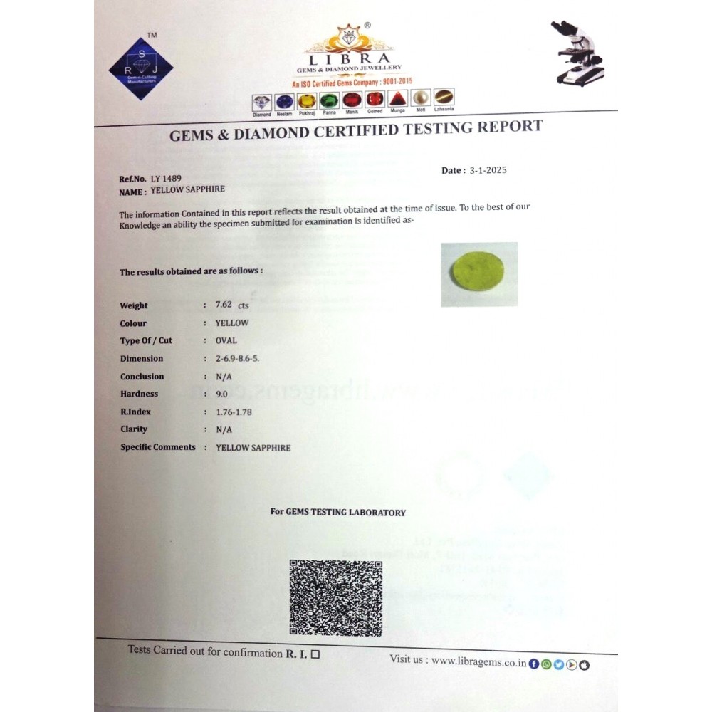 YELLOW SAPPHIRE