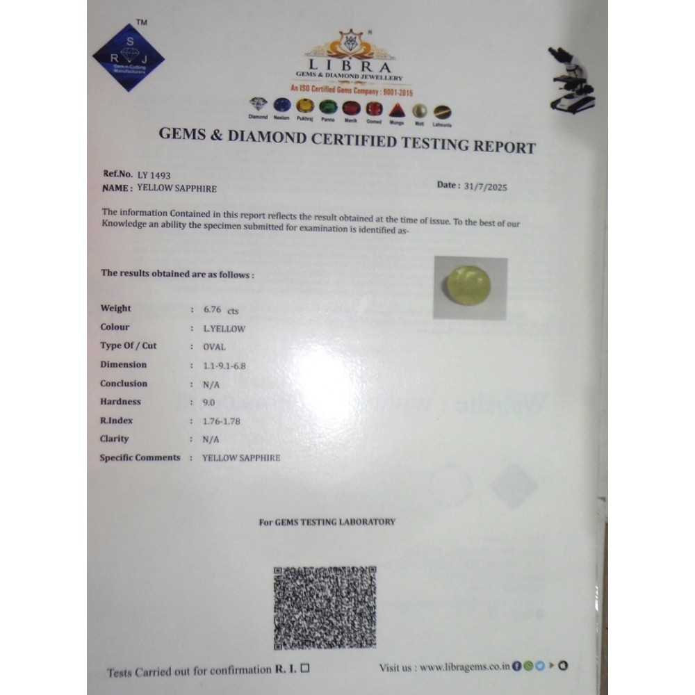 YELLOW SAPPHIRE