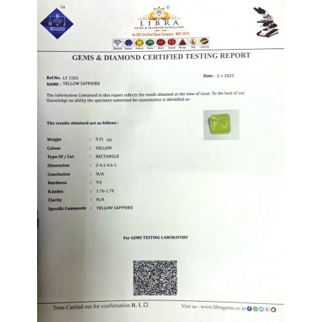YELLOW SAPPHIRE
