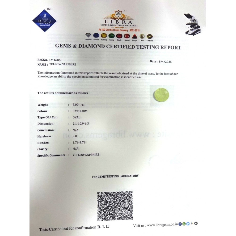 YELLOW SAPPHIRE