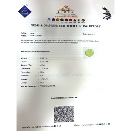 YELLOW SAPPHIRE