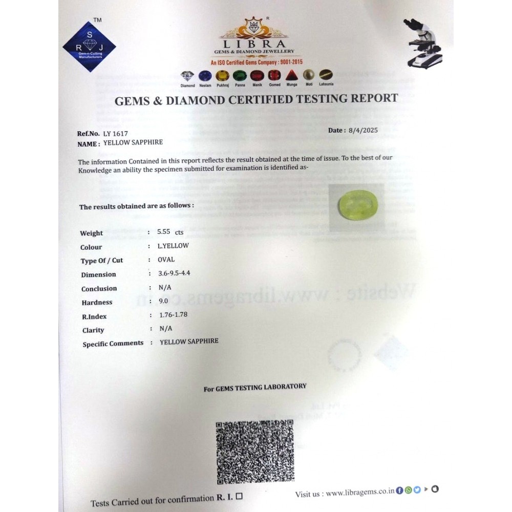 YELLOW SAPPHIRE