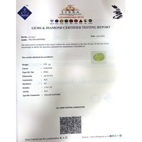 YELLOW SAPPHIRE