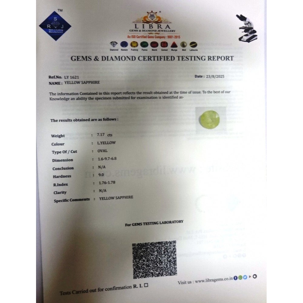 YELLOW SAPPHIRE