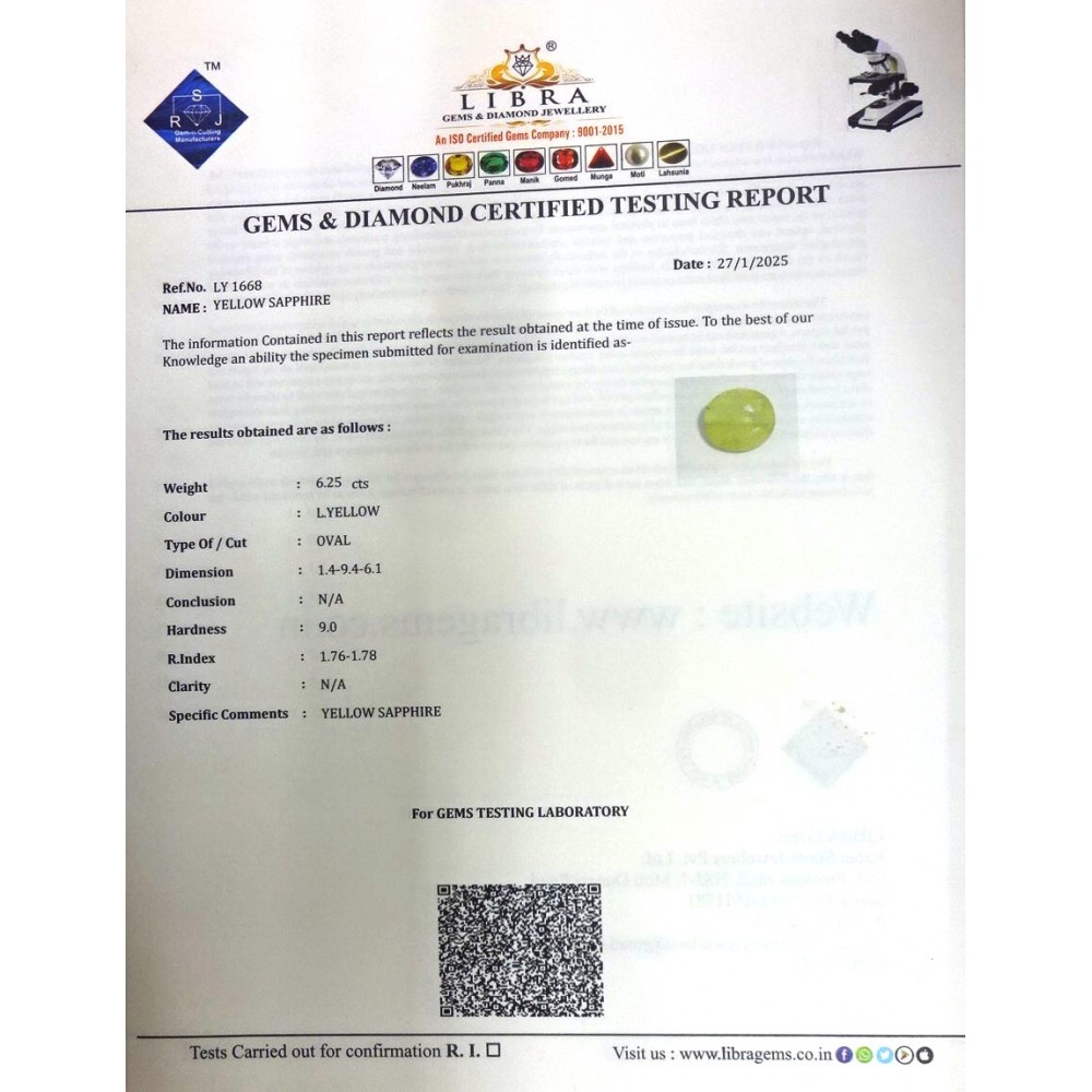 YELLOW SAPPHIRE