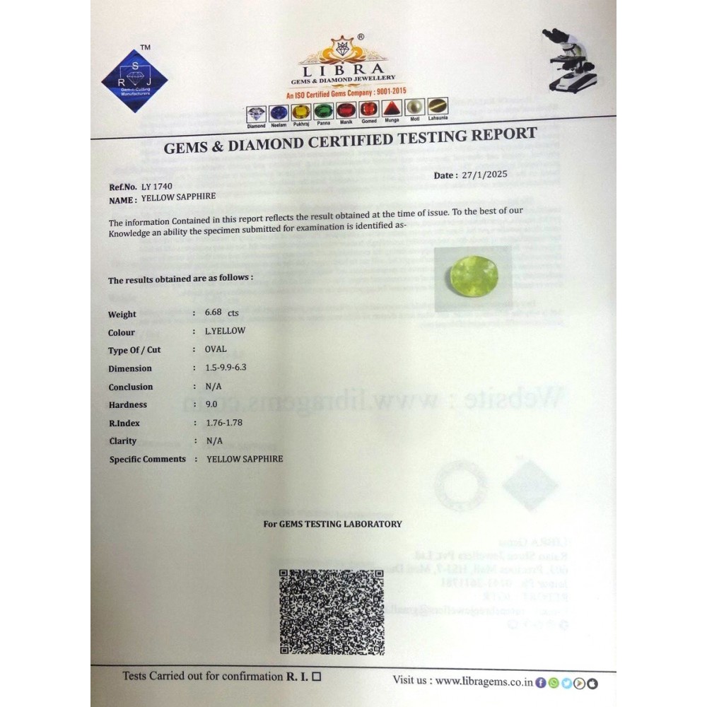 YELLOW SAPPHIRE