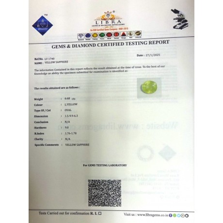 YELLOW SAPPHIRE
