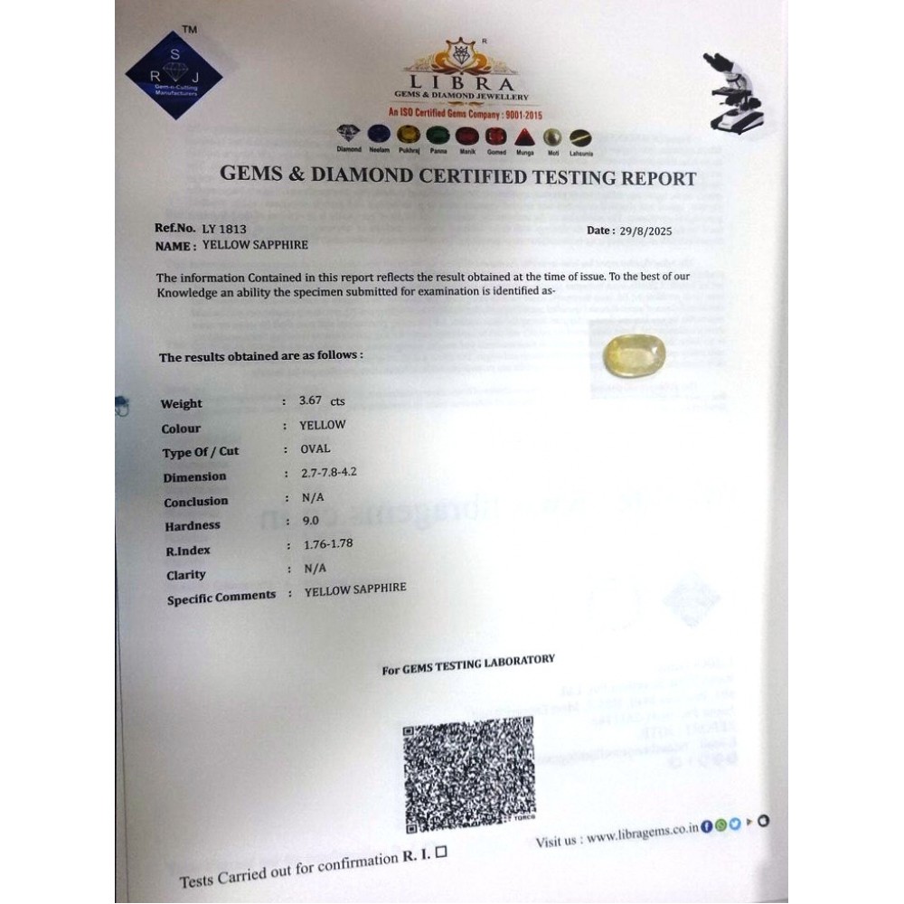 YELLOW SAPPHIRE