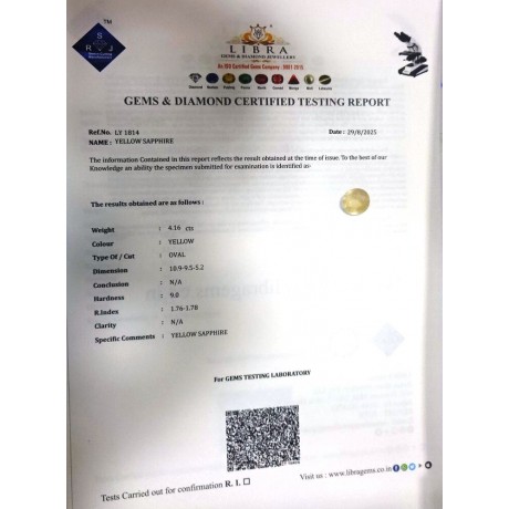 YELLOW SAPPHIRE