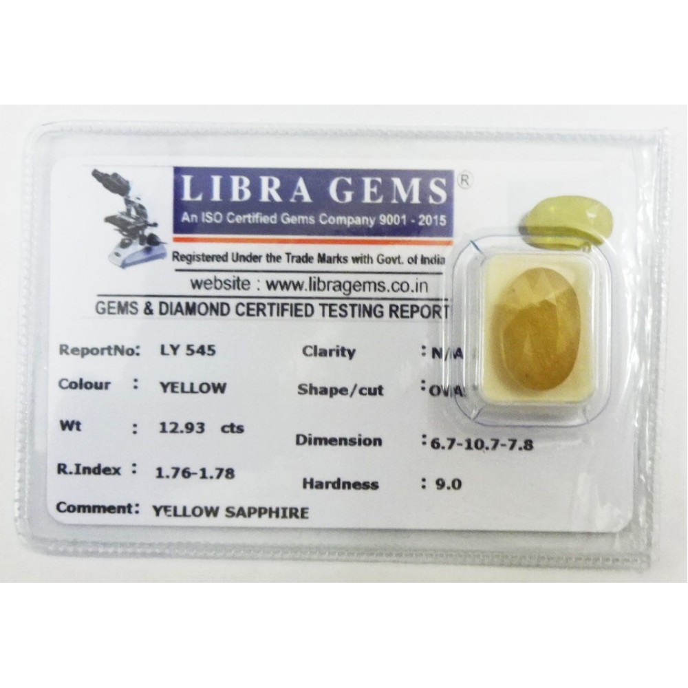 YELLOW SAPPHIRE