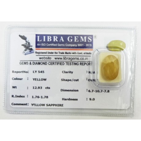 YELLOW SAPPHIRE