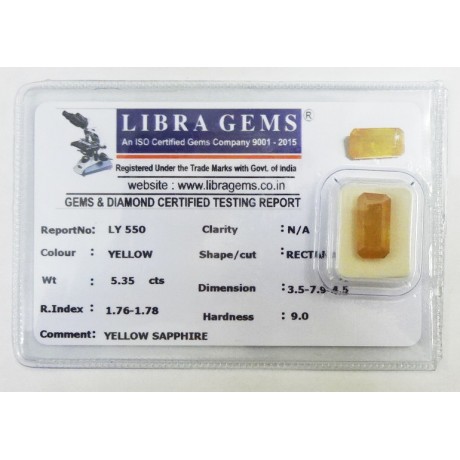 YELLOW SAPPHIRE