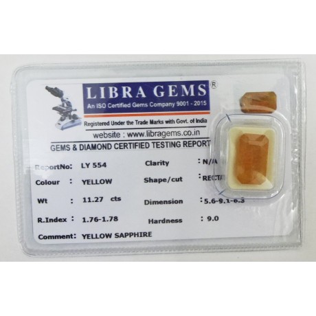 YELLOW SAPPHIRE