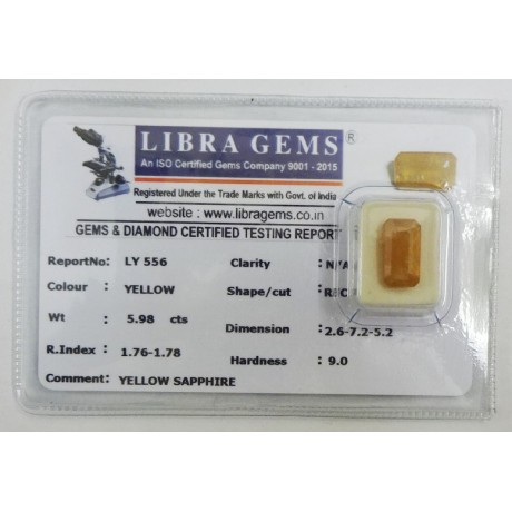 YELLOW SAPPHIRE