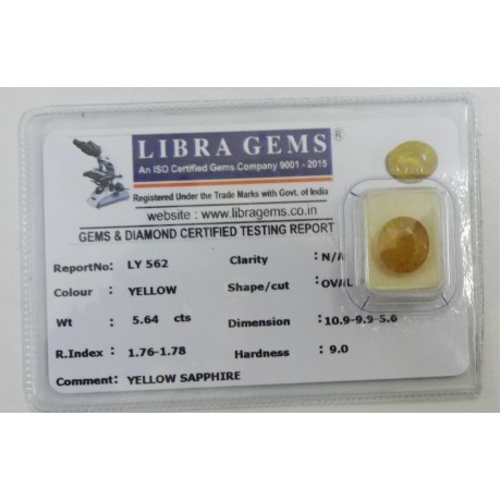 YELLOW SAPPHIRE