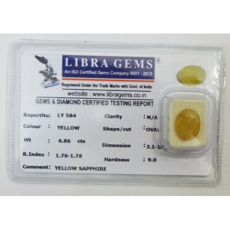 YELLOW SAPPHIRE