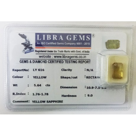 YELLOW SAPPHIRE