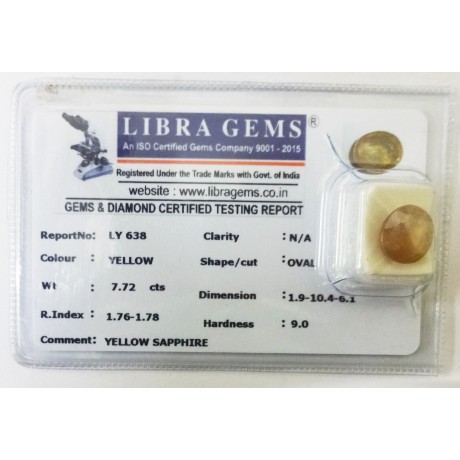 YELLOW SAPPHIRE