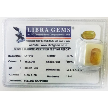 YELLOW SAPPHIRE
