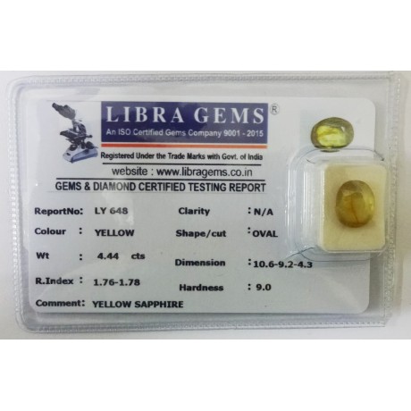 YELLOW SAPPHIRE