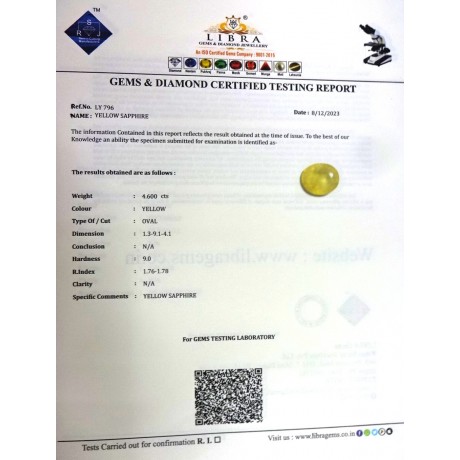 YELLOW SAPPHIRE