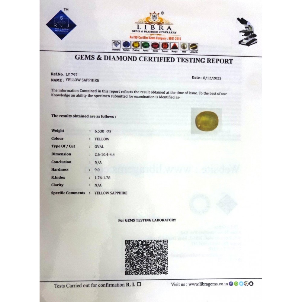 YELLOW SAPPHIRE
