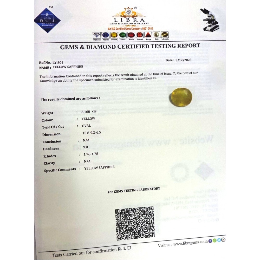 YELLOW SAPPHIRE