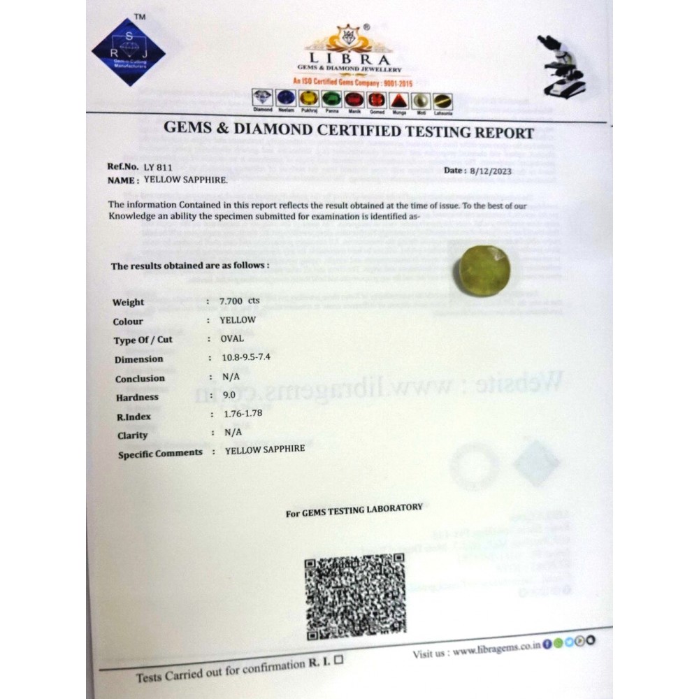 YELLOW SAPPHIRE