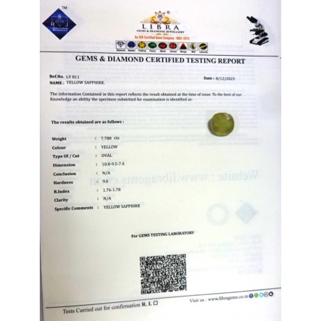 YELLOW SAPPHIRE