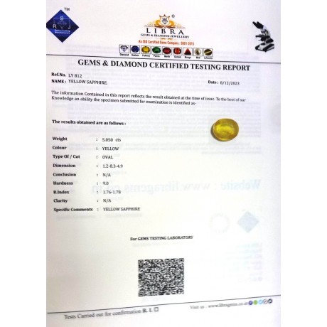 YELLOW SAPPHIRE