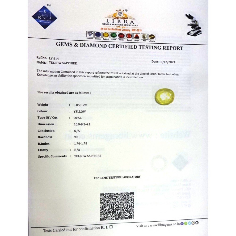YELLOW SAPPHIRE