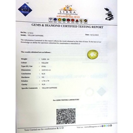 YELLOW SAPPHIRE