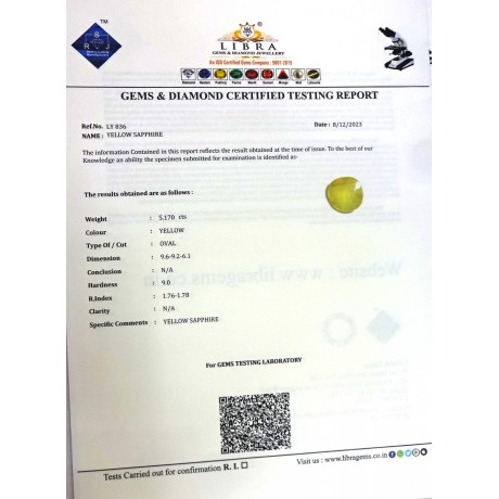 YELLOW SAPPHIRE