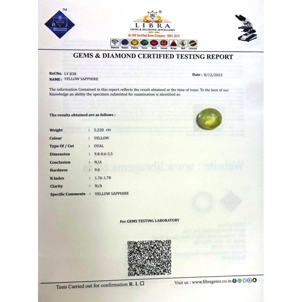 YELLOW SAPPHIRE