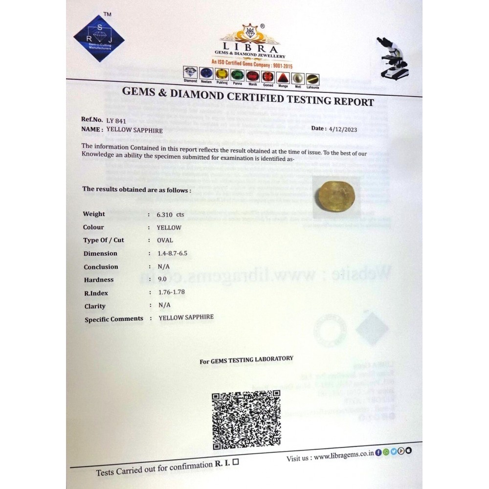 YELLOW SAPPHIRE