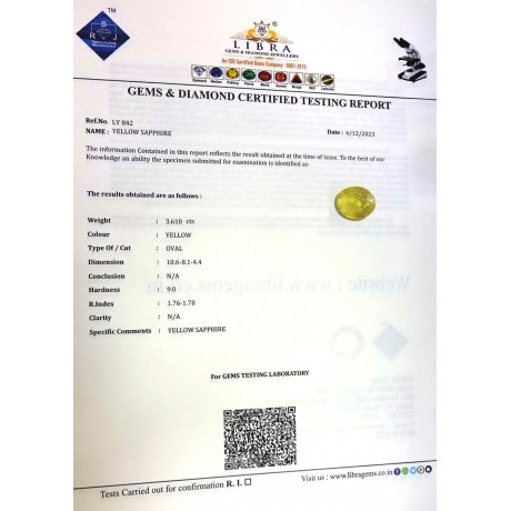 YELLOW SAPPHIRE