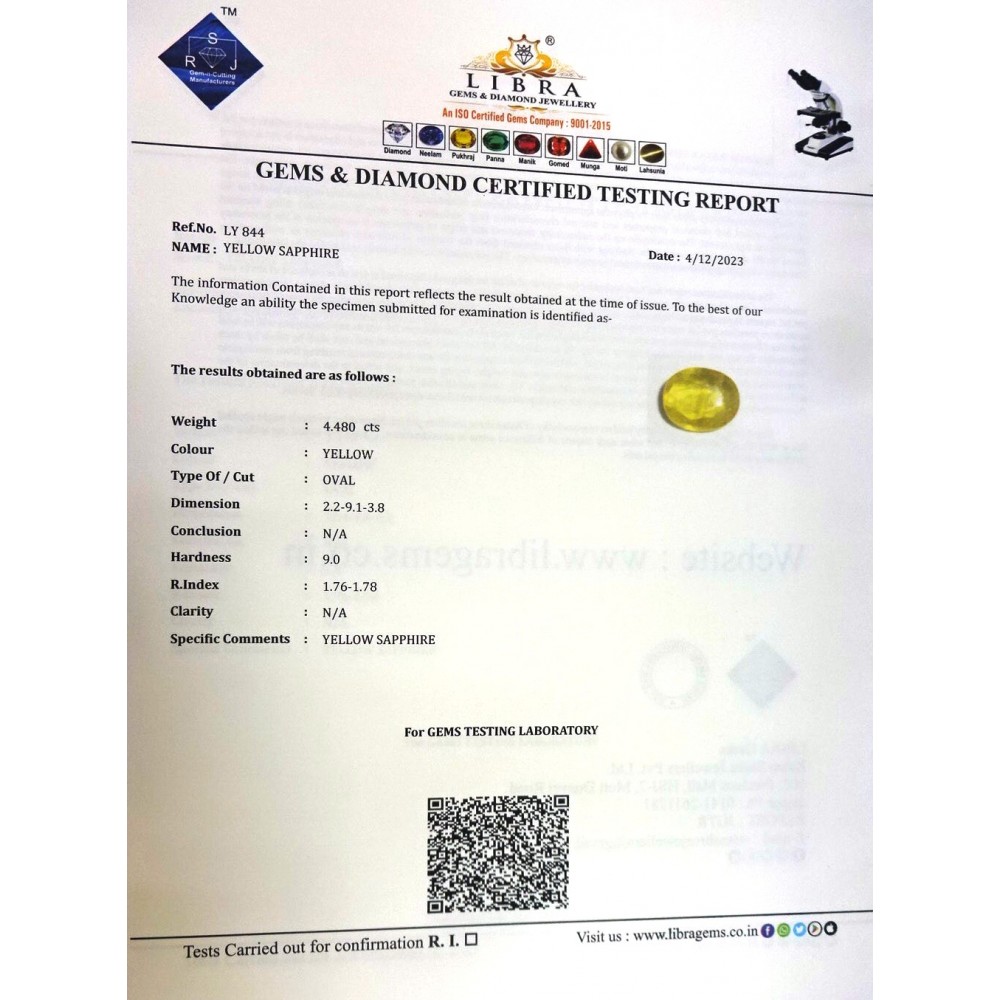YELLOW SAPPHIRE