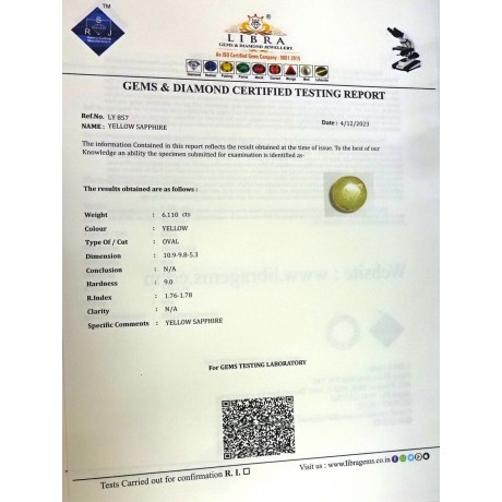 YELLOW SAPPHIRE