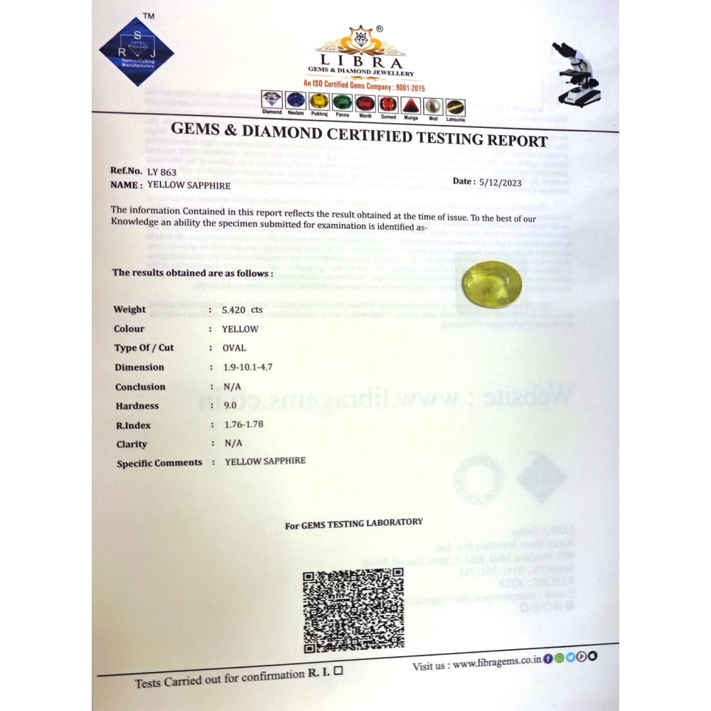 YELLOW SAPPHIRE