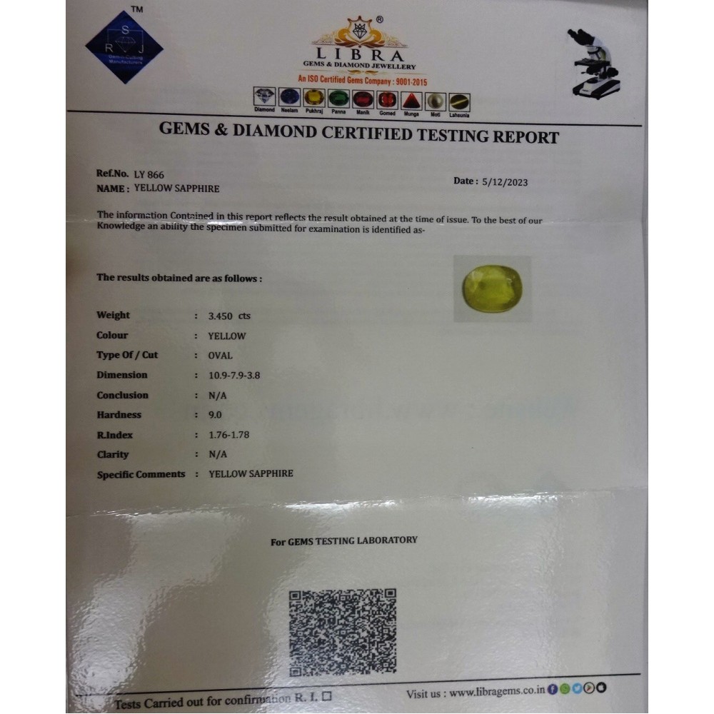 YELLOW SAPPHIRE