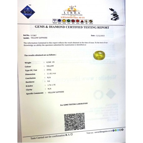 YELLOW SAPPHIRE