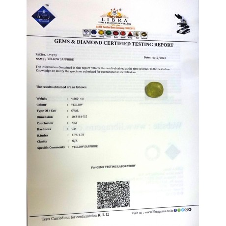 YELLOW SAPPHIRE