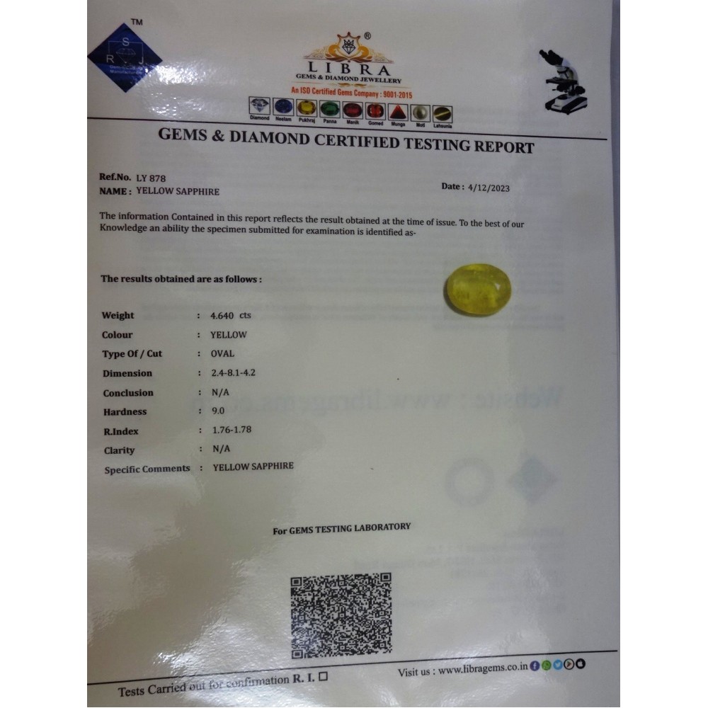 YELLOW SAPPHIRE