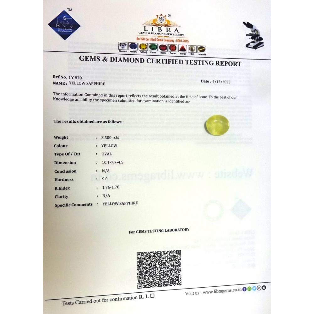 YELLOW SAPPHIRE