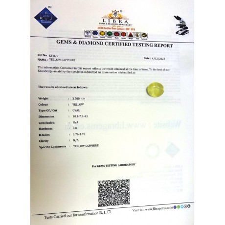YELLOW SAPPHIRE